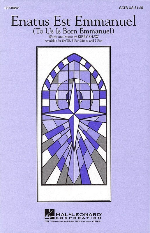 Enatus Est Emmanuel SATB