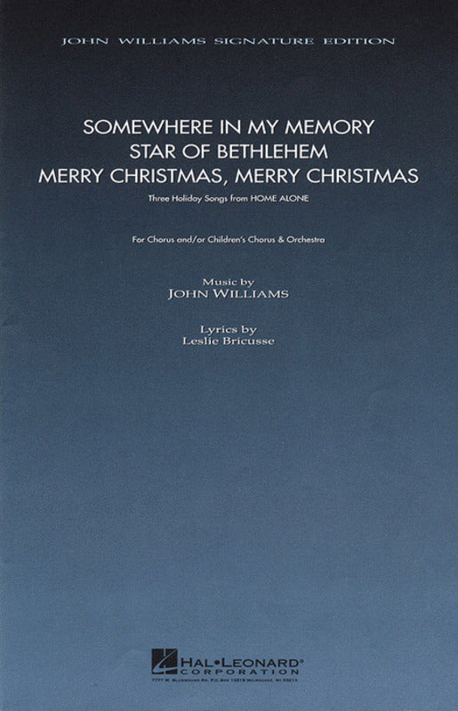 Three Holiday Songs Home Alone SATB(C/R)