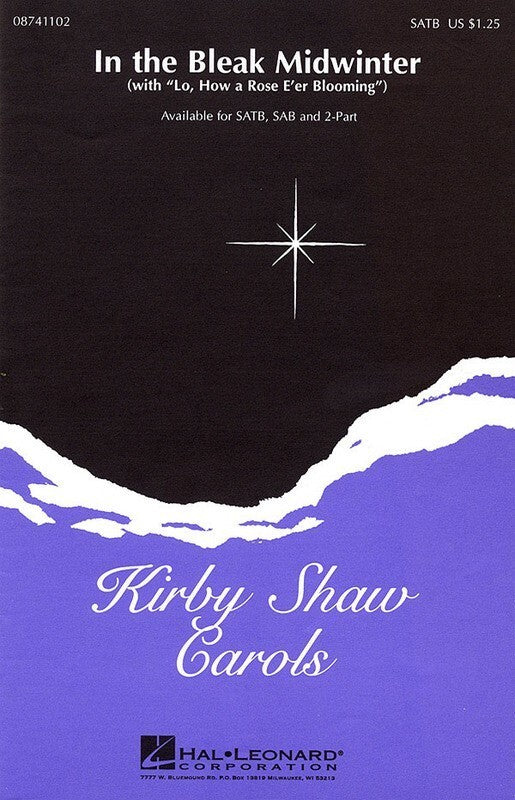 In The Bleak Midwinter SATB