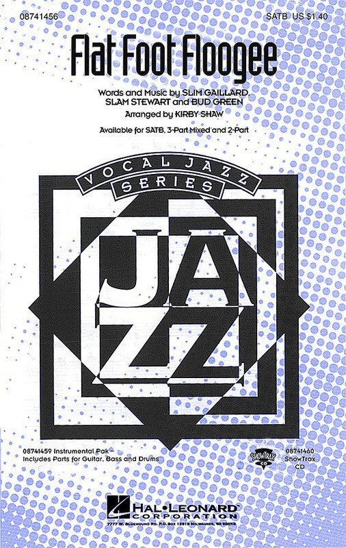 Flat Foot Floogie SATB