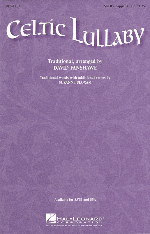 Celtic Lullaby Arr Fanshawe SATB (C/R)