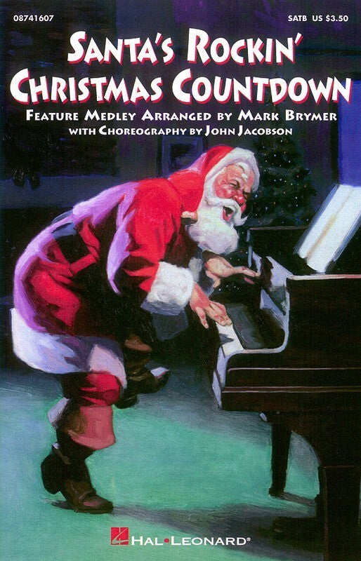 Santas Rockin Christmas Countdown SATB
