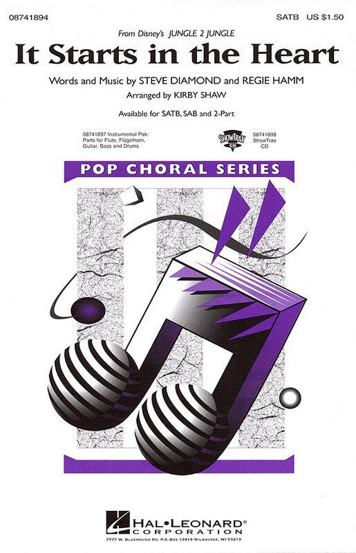 It Starts In The Heart SATB Arr Shaw