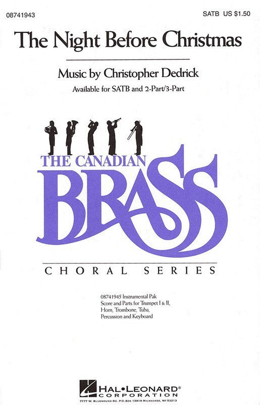 Night Before Christmas SATB