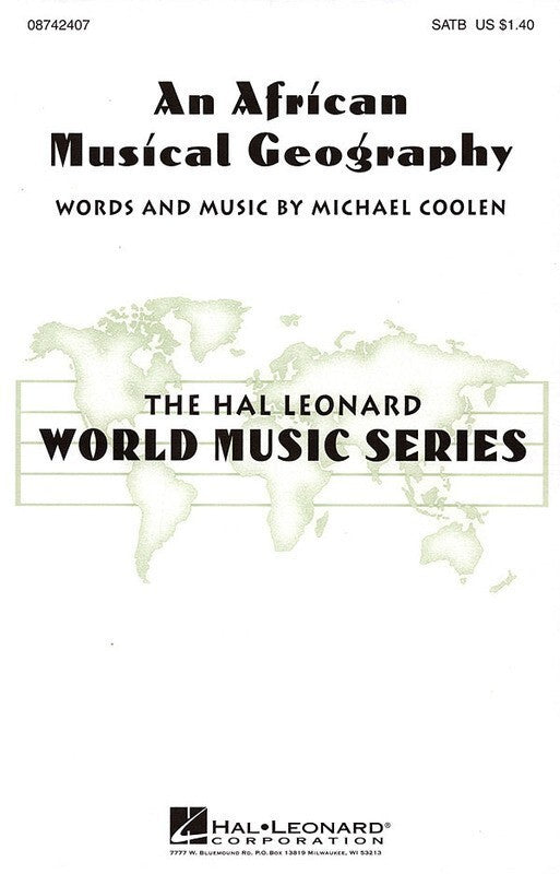 African Musical Geography SATB