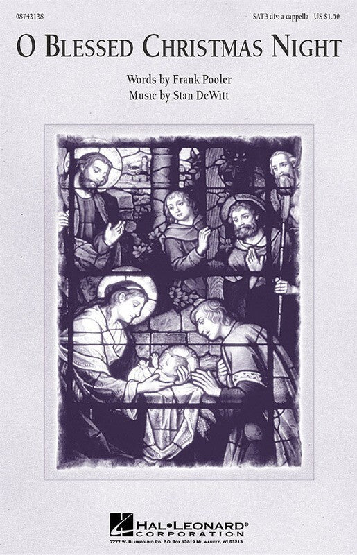 O Blessed Christmas Night SATB A Cappella