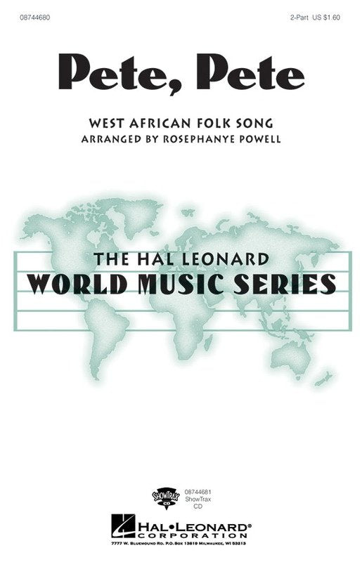 Pete Pete — 2-Part Choral (Hal Leonard)