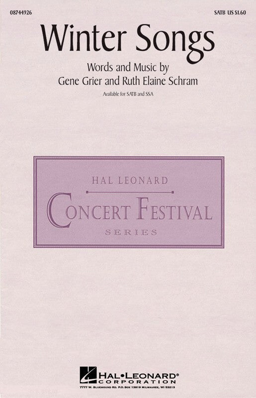 Winter Songs SATB
