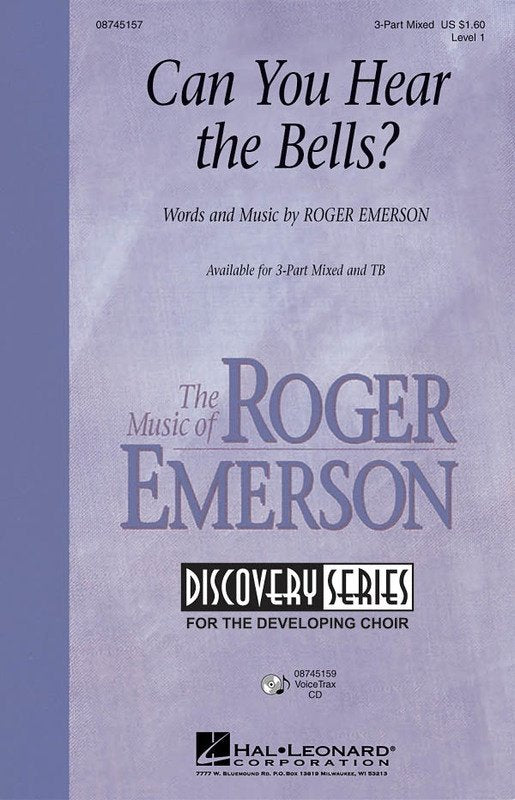 Can You Hear the Bells? — 3-Part Choral Score (Hal Leonard) [Discovery Christmas Choral]