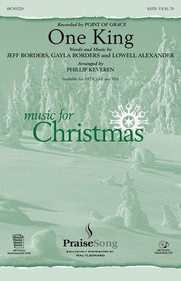 One King — SSA Choral Score, arr. Phillip Keveren (PraiseSong)