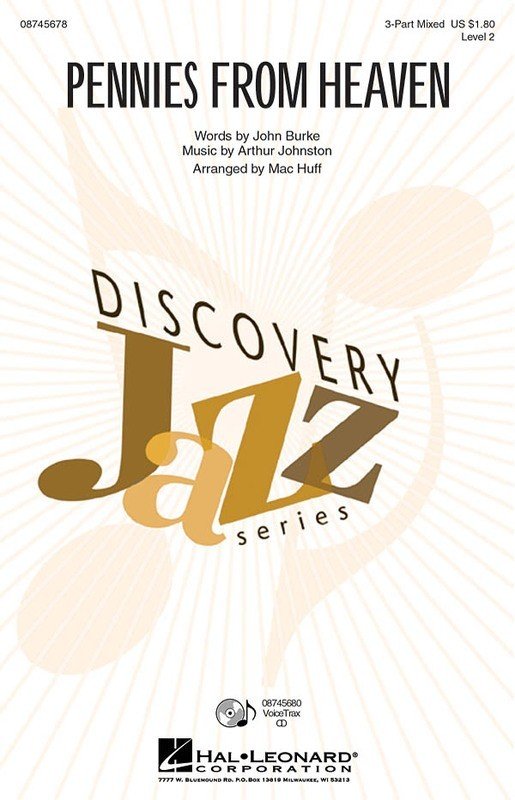 Pennies from Heaven — 3-Part Mixed Choral Score (Hal Leonard) [Discovery Choral]