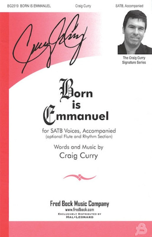 Born Is Emmanuel Satb (Pod) Octavo