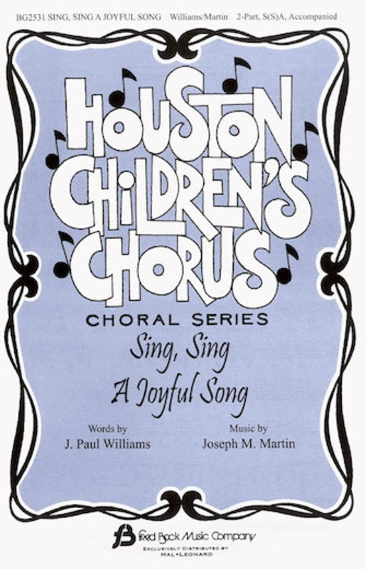 Sing Sing A Joyful Song 2 Part/S(S)A (Pod) Octavo