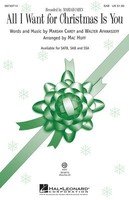 All I Want for Christmas Is You — SAB Choral Score, arr. Mac Huff (Hal Leonard)
