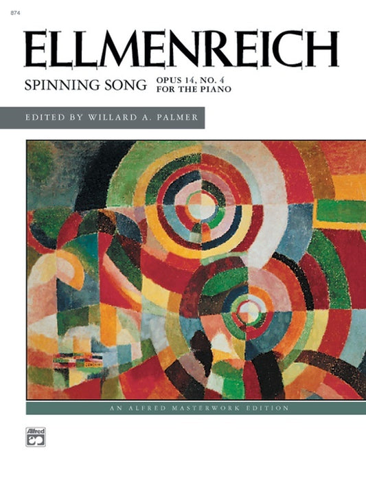 Ellmenreich Spinning Song Op 14 No 4 Piano