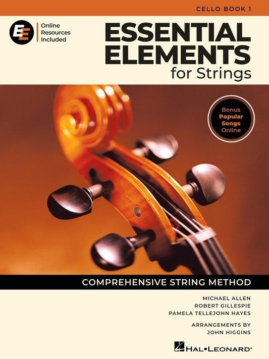 Essential Elements for Strings - Cello Book 1 by Hal Leonard
