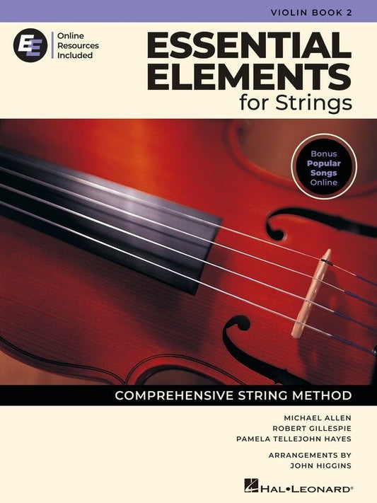 Essential Elements for Strings - Violin Book 2 by Hal Leonard