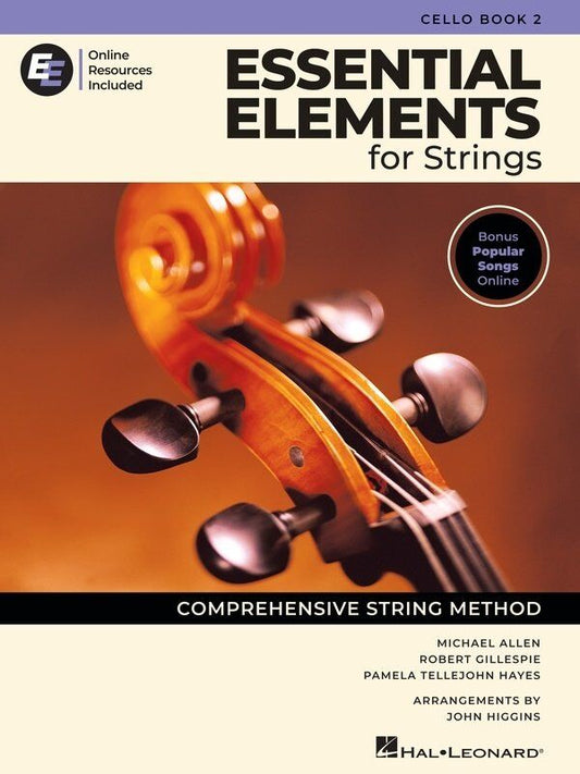 Essential Elements for Strings - Cello Book 2 by Hal Leonard