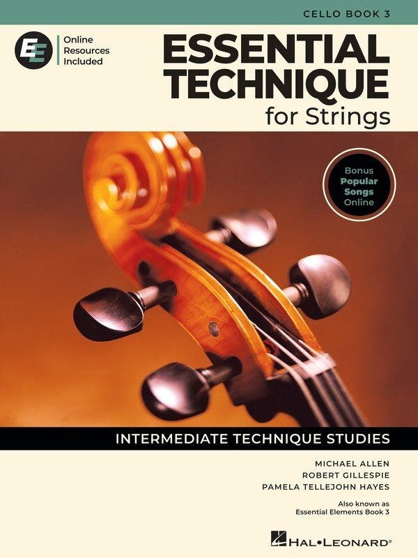 Essential Technique for Strings - Cello Book 3 by Hal Leonard