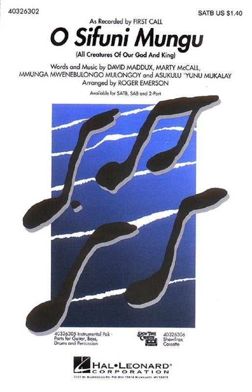 O Sifuni Mungu — SSAA Choral Score, arr. Roger Emerson (Hal Leonard)