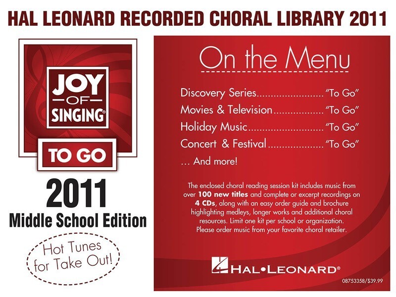 HLCRL Middle School 2011-2012 Choral Box (O/P)