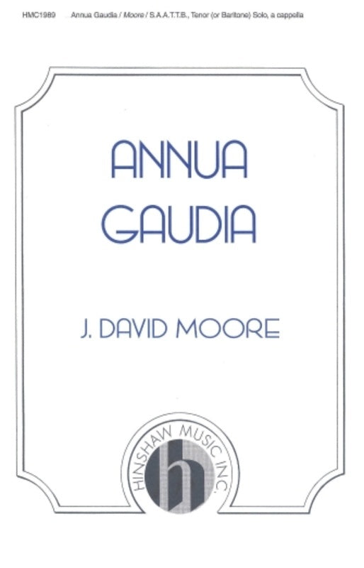 Annua Gaudia Saattb/Tenor Solo A Cappella (Pod) Octavo