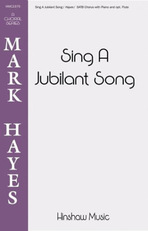 Sing A Jubilant Song SATB