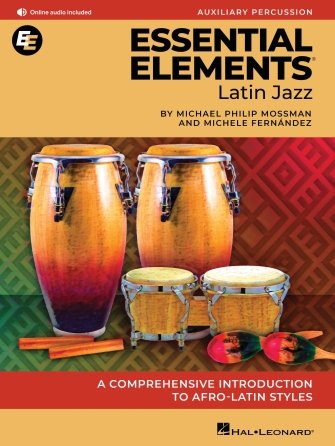 Essential Elements Latin Jazz Method Aux Percussion (Hal Leonard)