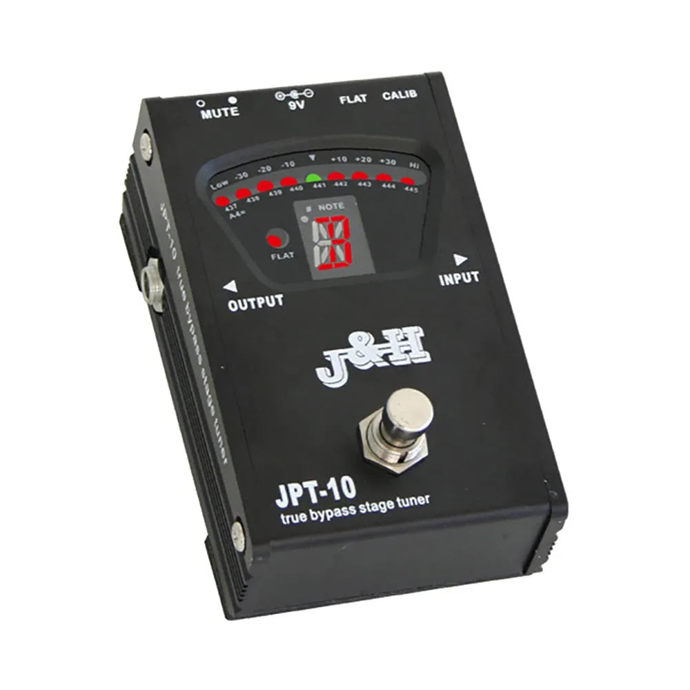J&H Chromatic Pedal Tuner with True Bypass and Mute Switch