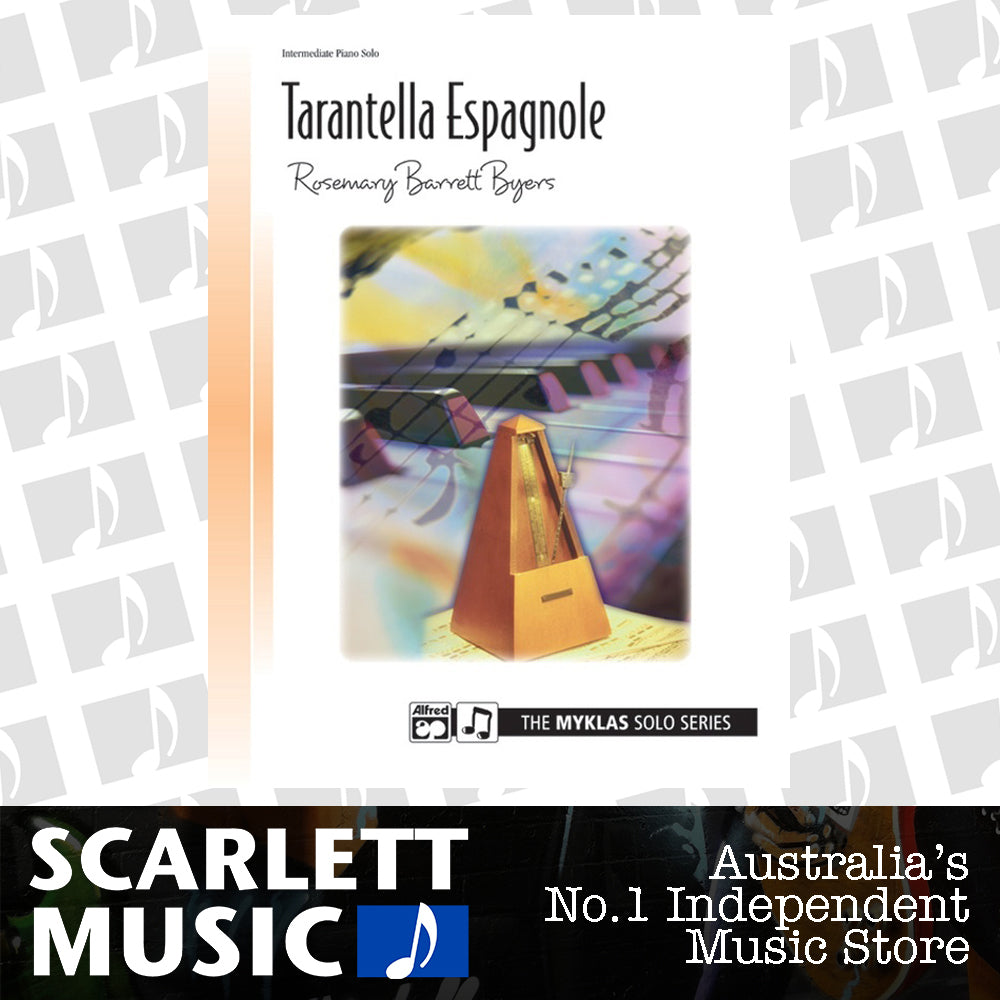 Tarantella Espanole Piano Sheet Music — view 2