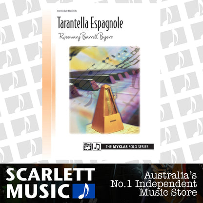 Tarantella Espanole Piano Sheet Music — view 2
