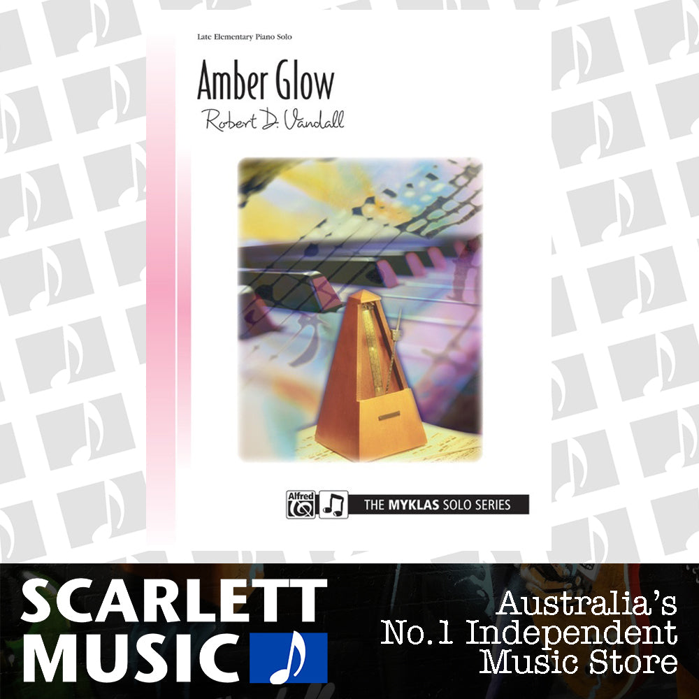 Amber Glow Piano Sheet Music — view 2