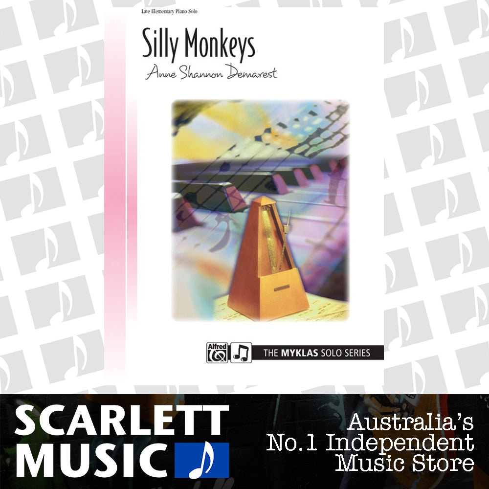 Silly Monkeys Piano Sheet Music — view 2