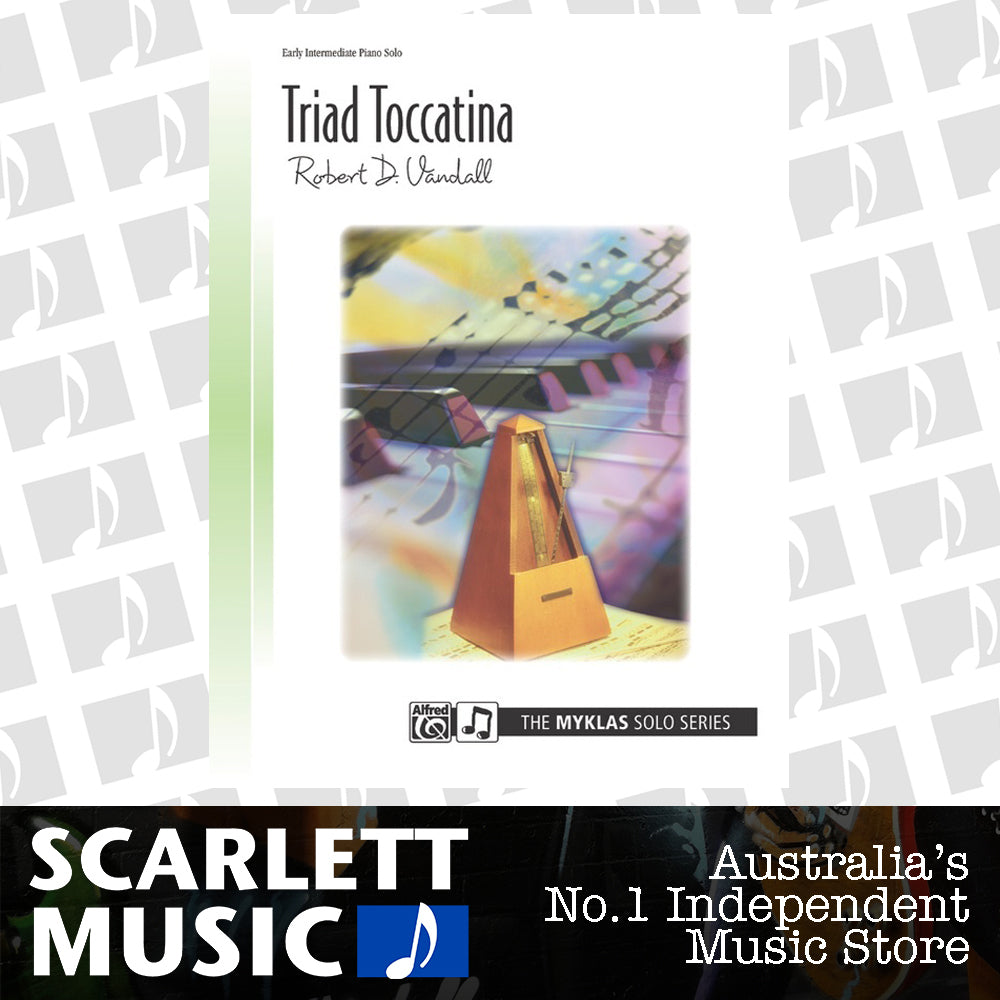 Triad Toccatina Piano Sheet Music — view 2