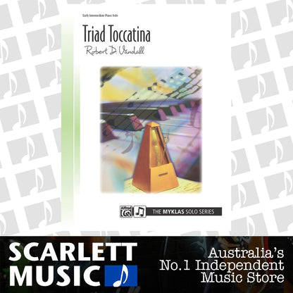 Triad Toccatina Piano Sheet Music — view 2