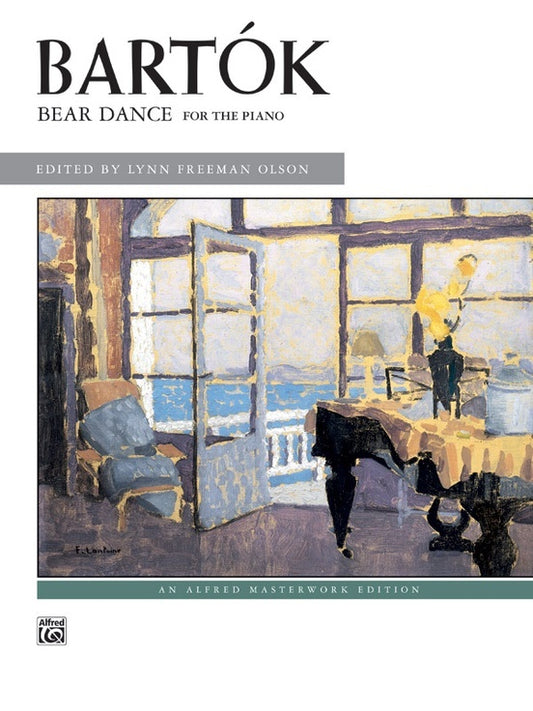 Bartok Bear Dance Piano Sheet Music for Viola