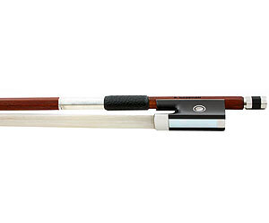 R Hageman Pernambuco Octagonal Violin Bow with Ebony Frog and Silver Wire Grip