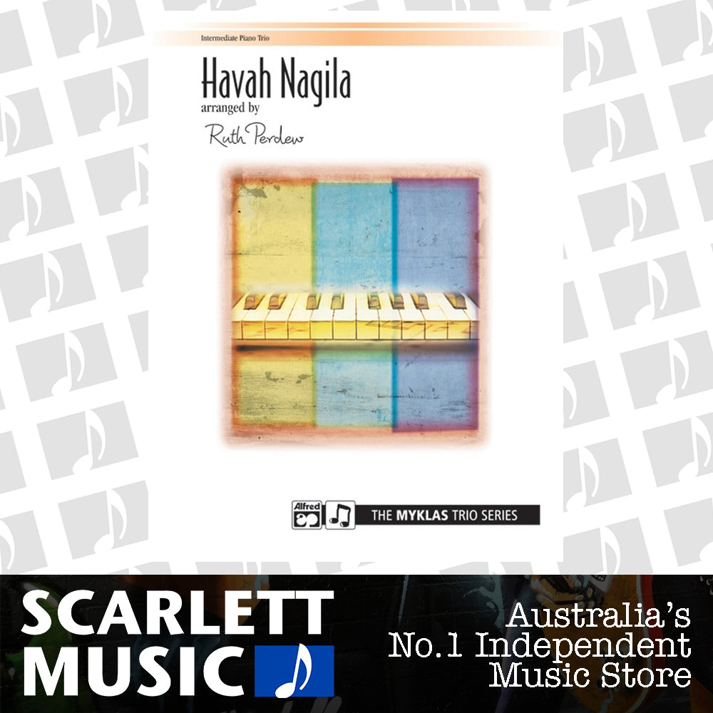 Havah Nagila Piano Trio Arr Ruth Perdew — view 2