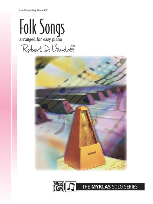 Folk Songs For Easy Piano Elementary Book