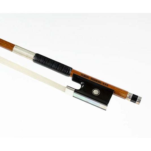 A. Kramling 3 Star Violin Bow Pernamb Round Sterling Silver Made in Germany
