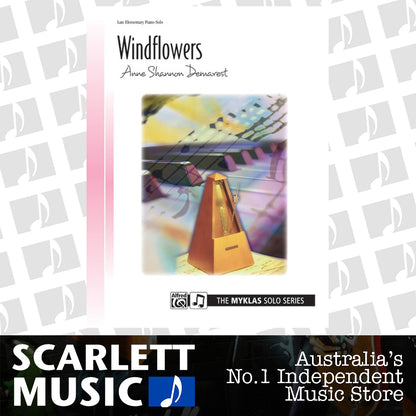 Windflowers Piano Sheet Music — view 2