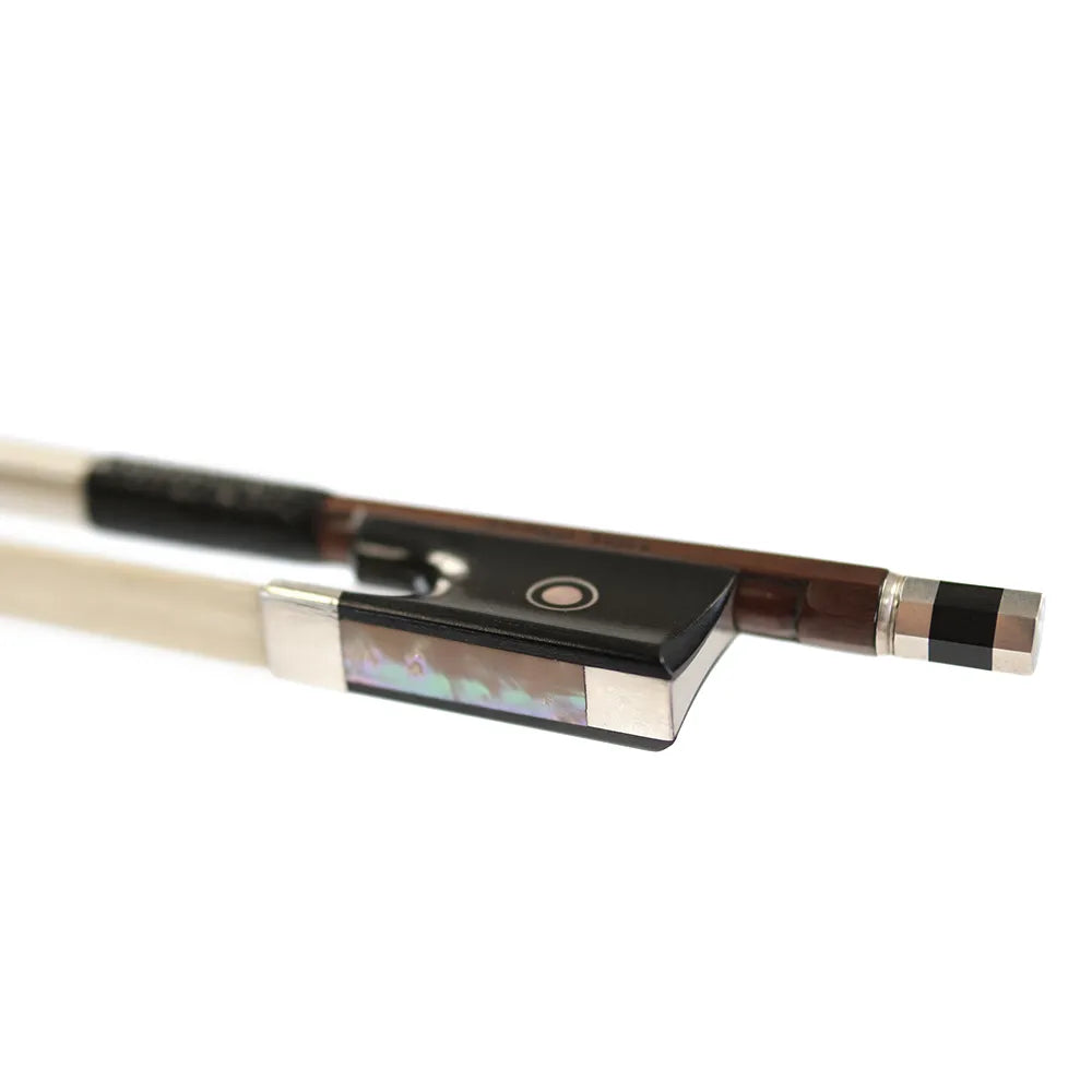 Andreas Storz Pernambuco French Model Violin Bow with Ebony Frog and Silver Ferrule — view 2