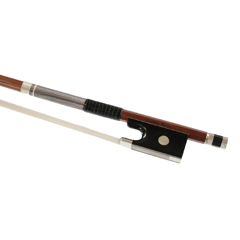 Andreas Storz Special Pernambuco Violin Bow - Student Model with Ebony Frog and Silver Ferrule
