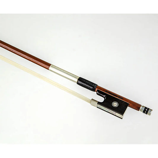 Violin Bow WE Dorfler Pernamb 1A Octagonal Paris Eye Fine Ebony Frog Silver Wire Winding