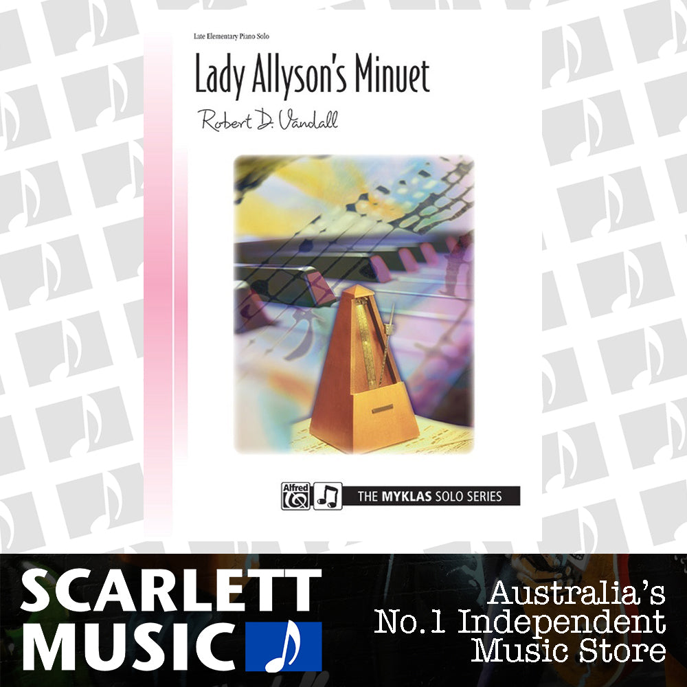 Lady Allysons Minuet Ps — view 2