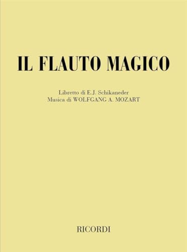 Il Flauto Magico Book