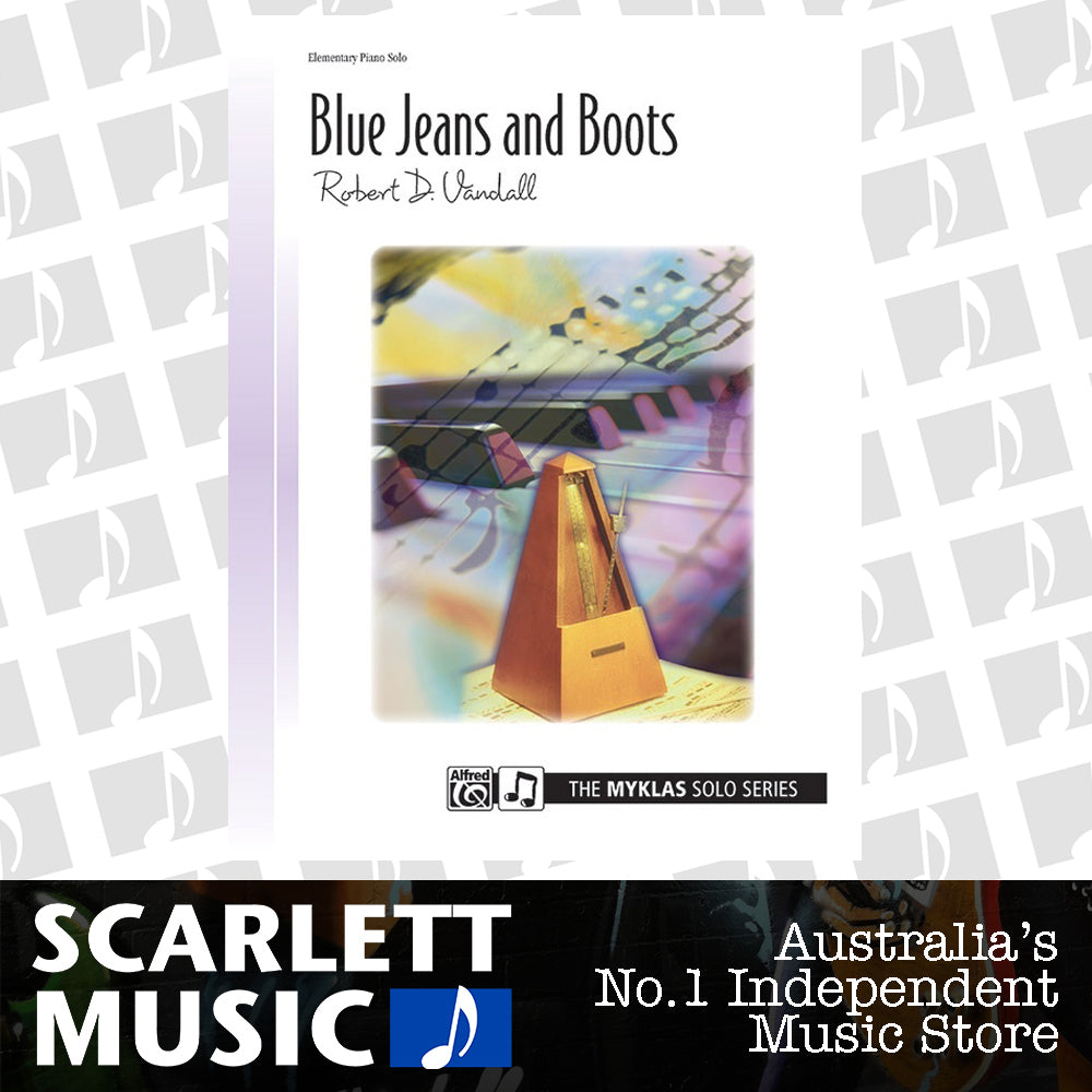 Blue Jeans and Boots Piano Sheet Music — view 2