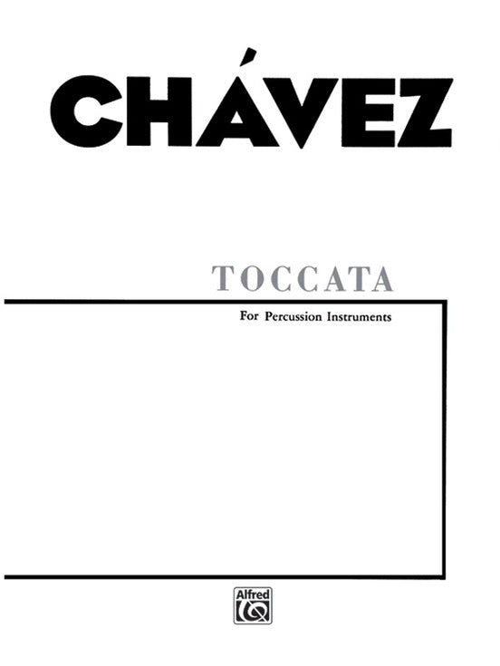 Toccata Percussion Composition Sheet Music