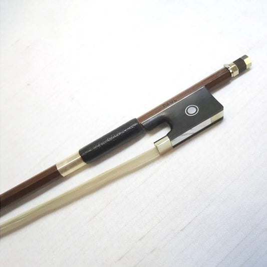 Violin Bow Paul Brazilwood 3/4 Octagonal Full Mounted Ebony Frog Made in Germany