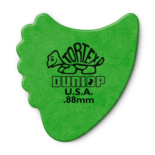 Jim Dunlop Tortex Shark Fins Guitar Pick 0.88MM  (Single)